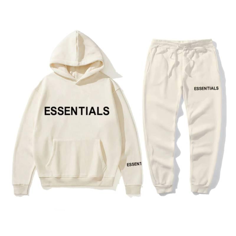 Essentials Fear Of God Tracksuit-Cream Essentials Fear Of God Tracksuit-Cream