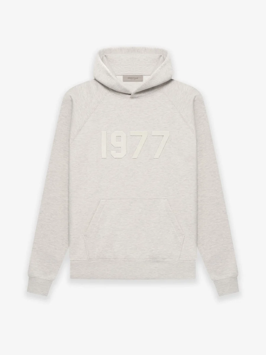 Essentials 1977 Hoodie – Gray Essentials 1977 Hoodie – Gray
