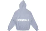 Pullover Essentials Graphic Hoodie – Grey