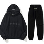 Fear Of God Essentials Oversized Tracksuit Black
