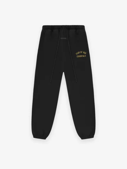 Fear of God Essentials Logo Black Sweatpant