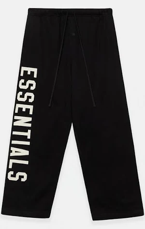 Essentials Logo Sweatpants Black