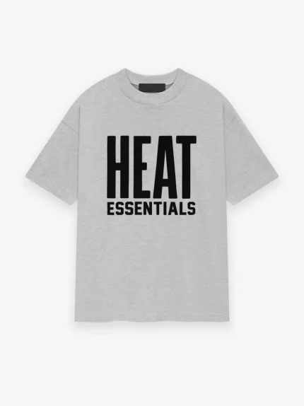 Light Heather Essentials Heat Tee