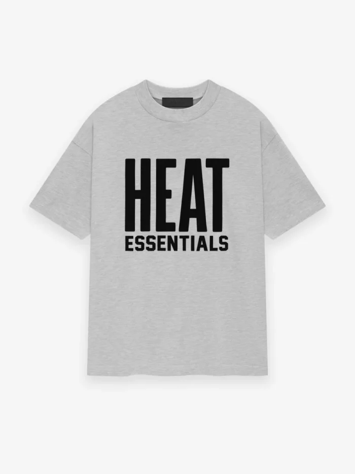 Light Heather Essentials Heat Tee