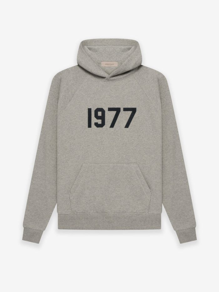 Dark Gray Essentials 1977 Hoodie