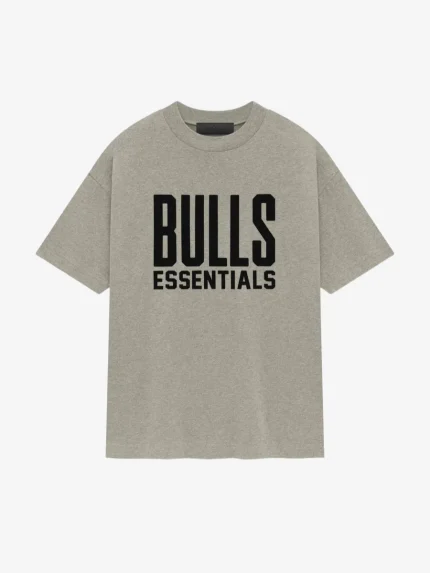 Grey Essentials Bulls Tee Crewneck