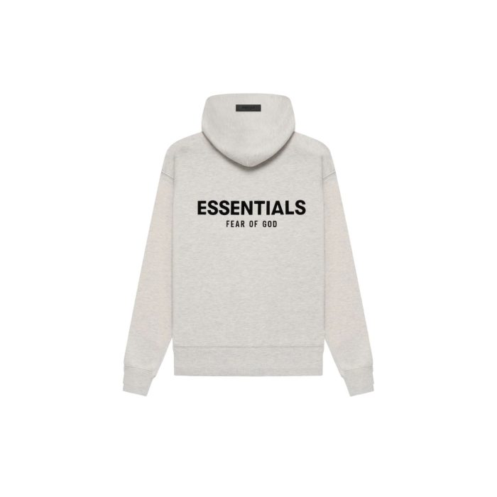 Light Oatmeal Essentials Core Hoodie 