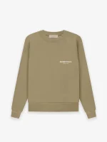 Brown Essentials Fear of God Crewneck Sweatshirt
