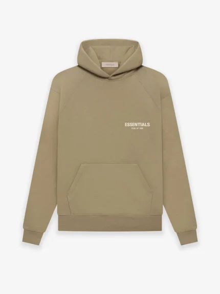 Brown Essentials Fear of God Hoodie
