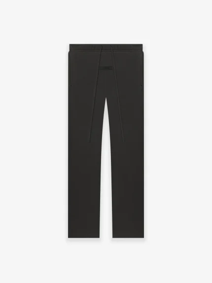 Sweatpant Off Black Essentials Waffle Relaxed
