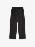 Wide Leg Pant Essentials Wool Cashmere Drawstring