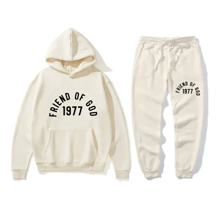 Friend Of God Essentials 1977 Tracksuit Off-White