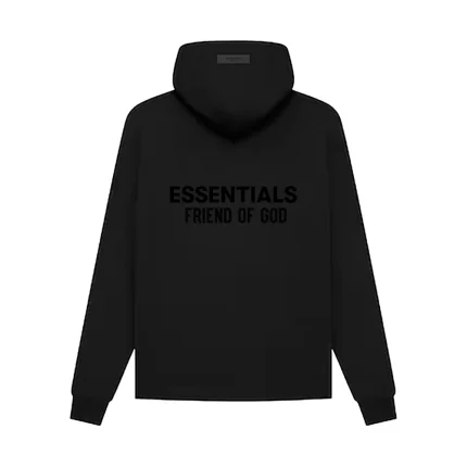 Black Essentials Friend Of God Hoodie