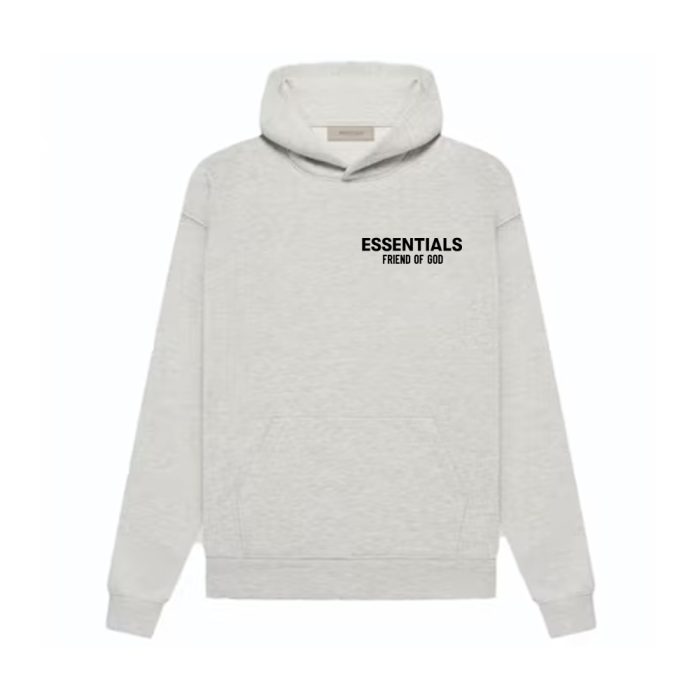 Essentials Friend Of God Grey Hoodie