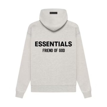 Essentials Friend Of God Grey Hoodie