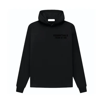 Black Essentials Friend Of God Hoodie