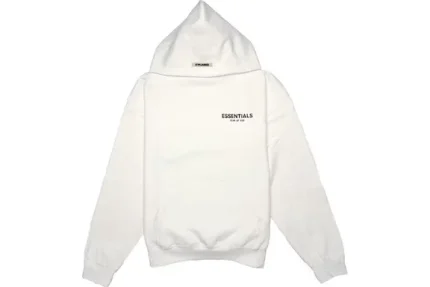 Essentials Photo White Hoodie Fear of God