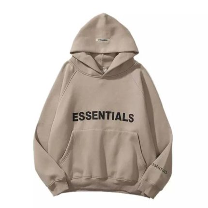 Dark Brown Essentials Hoodie