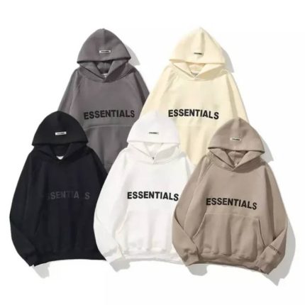 Dark Brown Essentials Hoodie