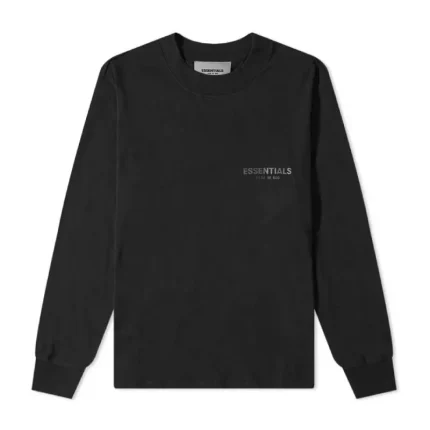 Black Essentials Core Crew Sweatshirt