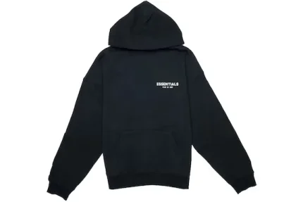 Essentials Black Hoodie Fear of God