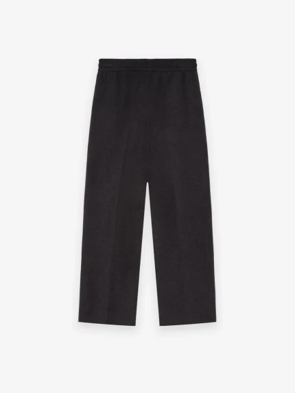 Wide Leg Pant Essentials Wool Cashmere Drawstring