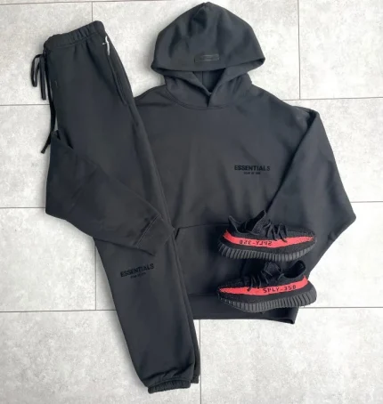 Black Essentials Fear of God Tracksuit