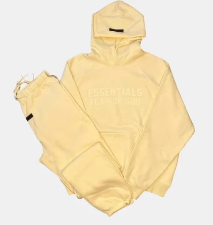 Essentials Fear of God Canary Tracksuit