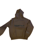 Brown Essential Hoodie