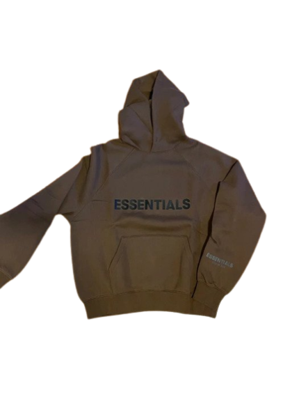 Brown Essential Hoodie