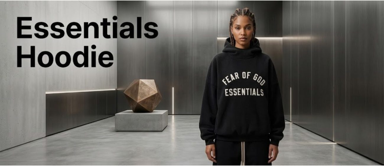 Fear Of God Essentials Hoodie Online Store